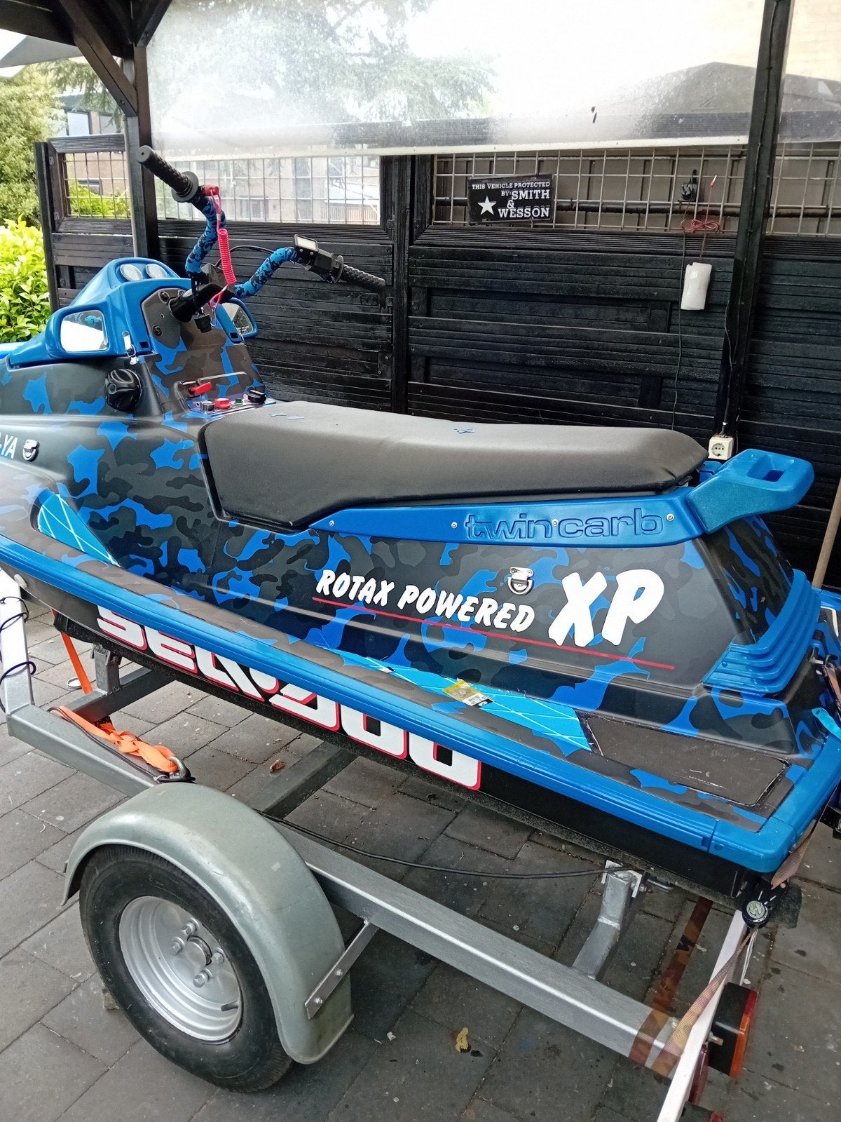 Sea Doo XP Twin Carb met trailer - Gereviseerd & Gewrapped, Watersport en Boten, Jetski's en Waterscooters, Benzine, Ophalen of Verzenden