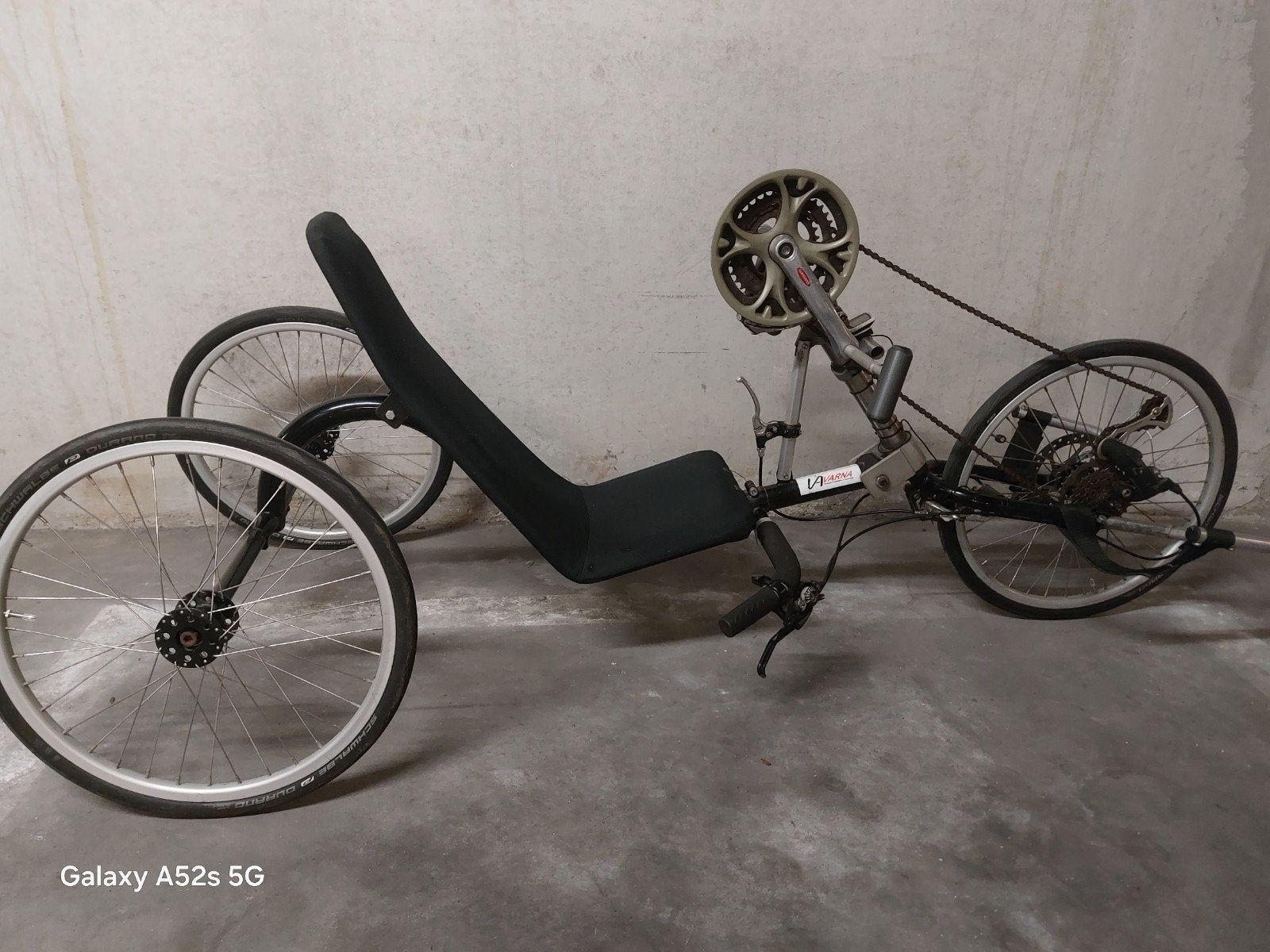 Varna Handbike 3 wieler, Ophalen, Gebruikt, Schijfrem, Varna