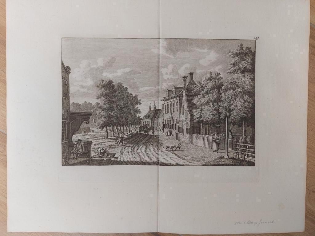345  Het dorp Jorwerd - Jorwert Friesland Unieke uitgave, Ophalen of Verzenden