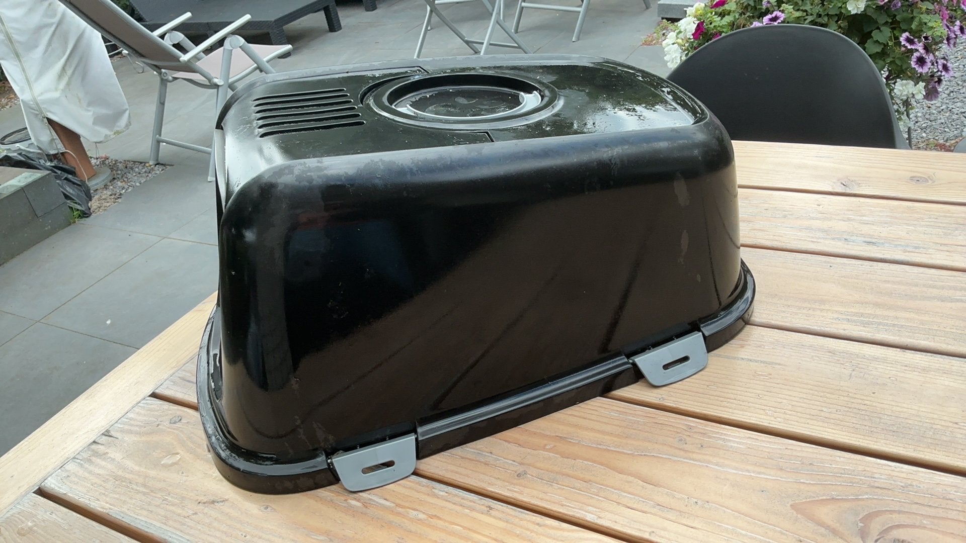 Bovenkant PEEWEE kattenbak XXL+ 4 nieuwe sluitingen, gratis, Ophalen, Gebruikt