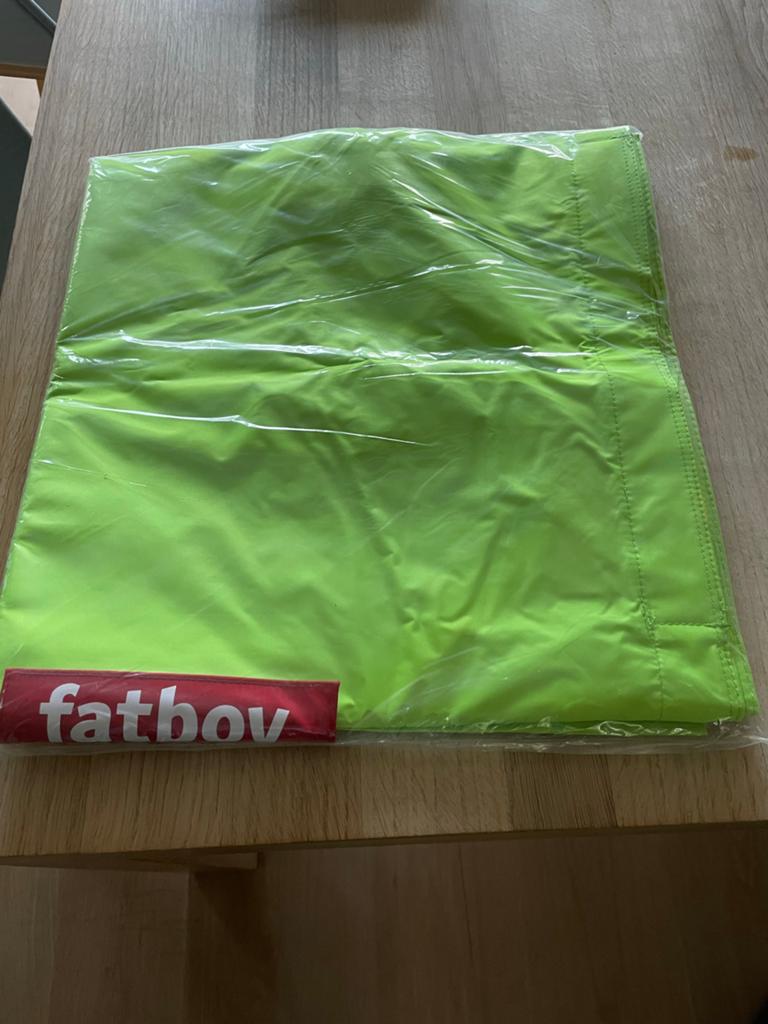 Nieuwe Fatboy zitzakhoes - Felgroen, Huis en Inrichting, Zitzakken, Ophalen of Verzenden, Nieuw, Groen, Zitzak