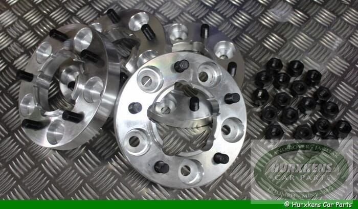 4-delige set spoorverbreders   30mm voor Range Rover / Land, Auto-onderdelen, Ophanging en Onderstel, Nieuw, Ophalen of Verzenden