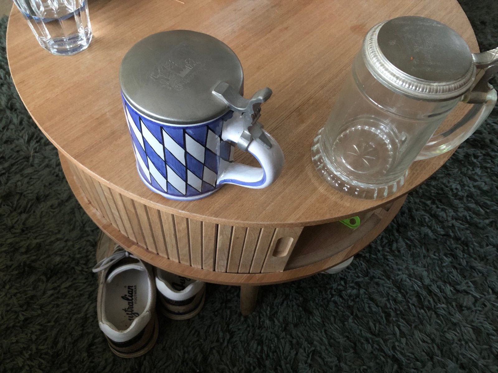 Set van 2 traditionele bierpullen met deksel, Ophalen of Verzenden