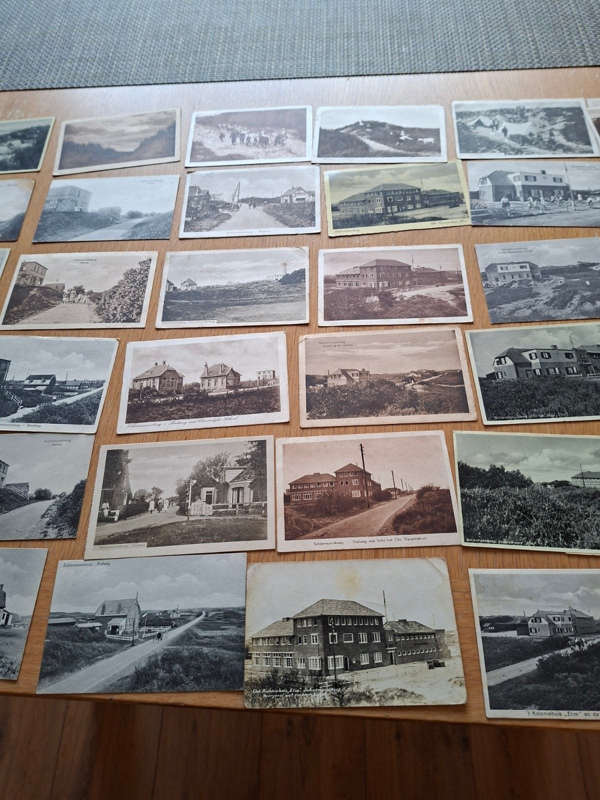 Grote collectie oude ansichtkaarten  schiermonnikoog, Verzamelen, Ophalen of Verzenden