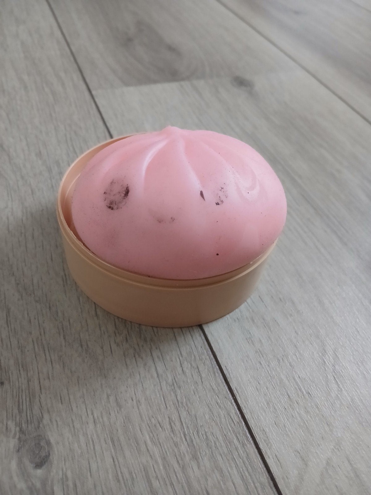 Roze dumpling stressbal squishy - Gebruikt, Ophalen of Verzenden, Gebruikt, Meisje