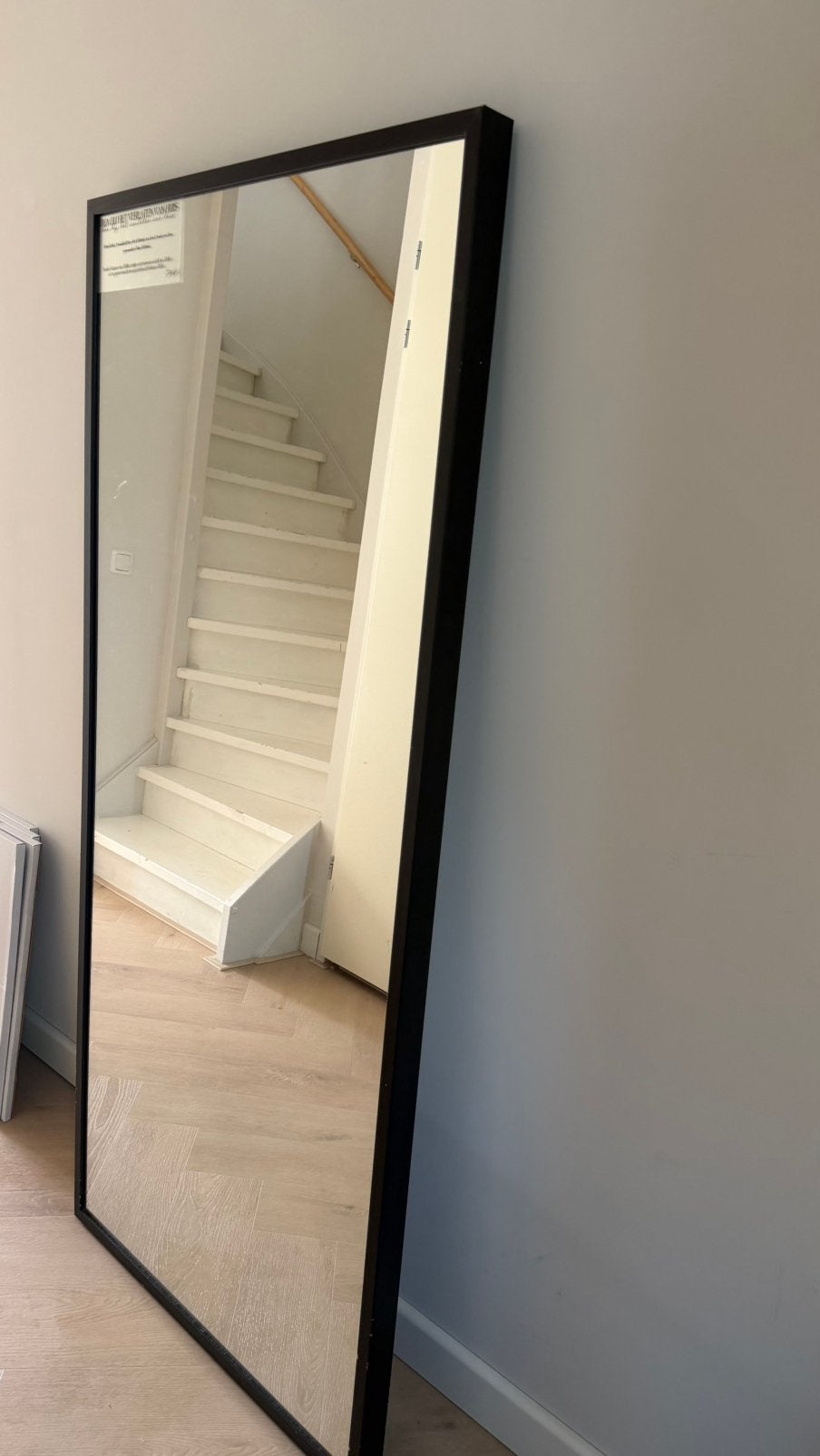Spiegel Ikea, Huis en Inrichting, Ophalen, Zo goed als nieuw, 150 tot 200 cm, Rechthoekig