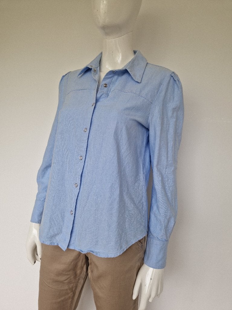 Rue de Femme blouse. Maat M. Lichtblauw., Kleding | Dames, Maat 38/40 (M), Rue de Femme, Blauw, Nijmegen