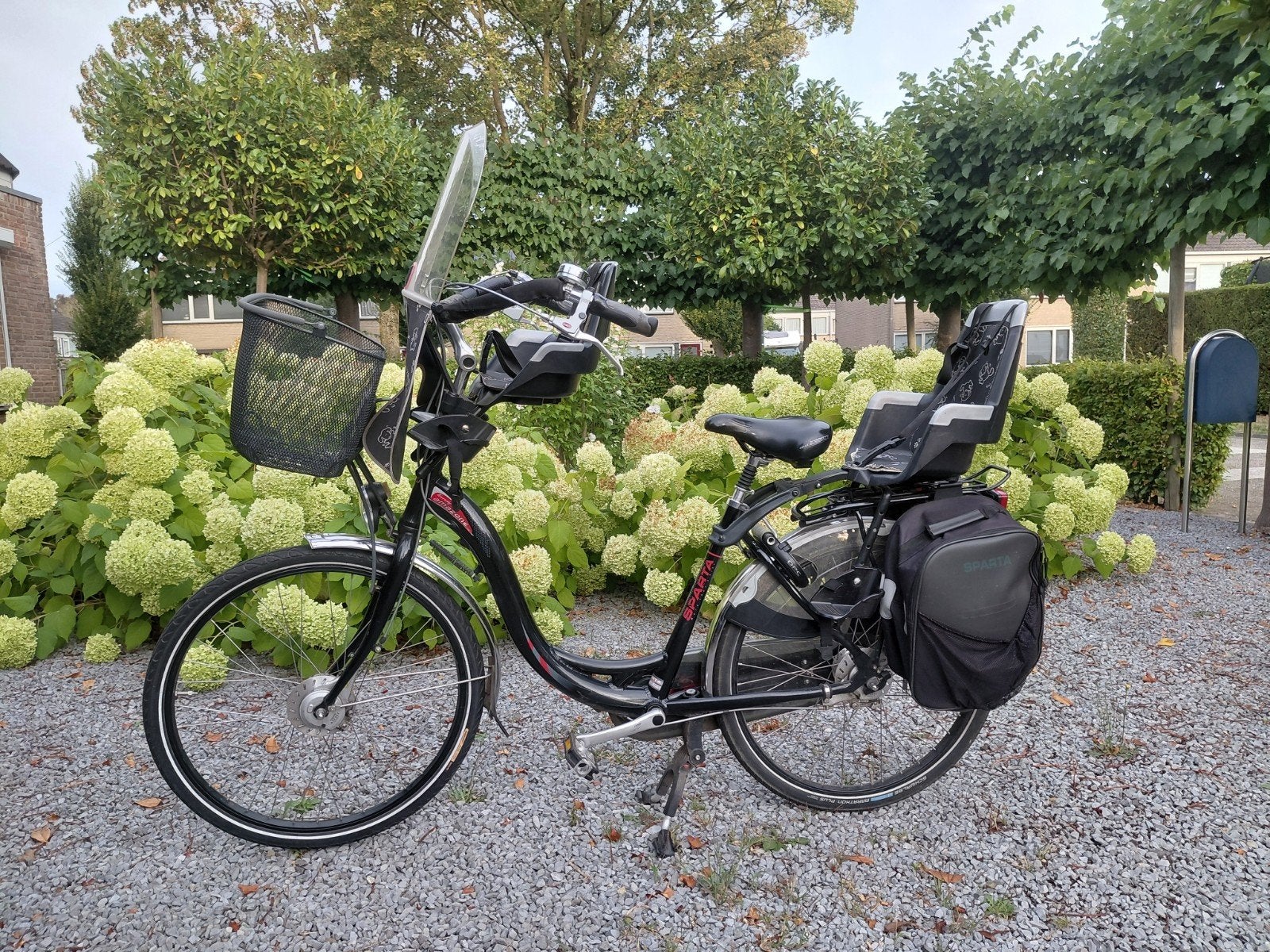 Sparta Amazone mamafiets, Fietsen en Brommers, Fietsen | Dames | Moederfietsen, Ophalen, 2 zitjes, Sparta, Gebruikt
