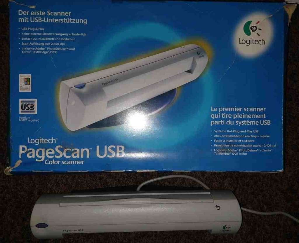 Logitech Pagescan USB scanner, Ophalen of Verzenden