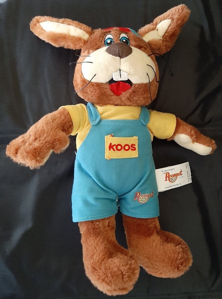 Koos Konijn, de mascotte van Roompot Vakantieparken, Ophalen, Zo goed als nieuw, Konijn
