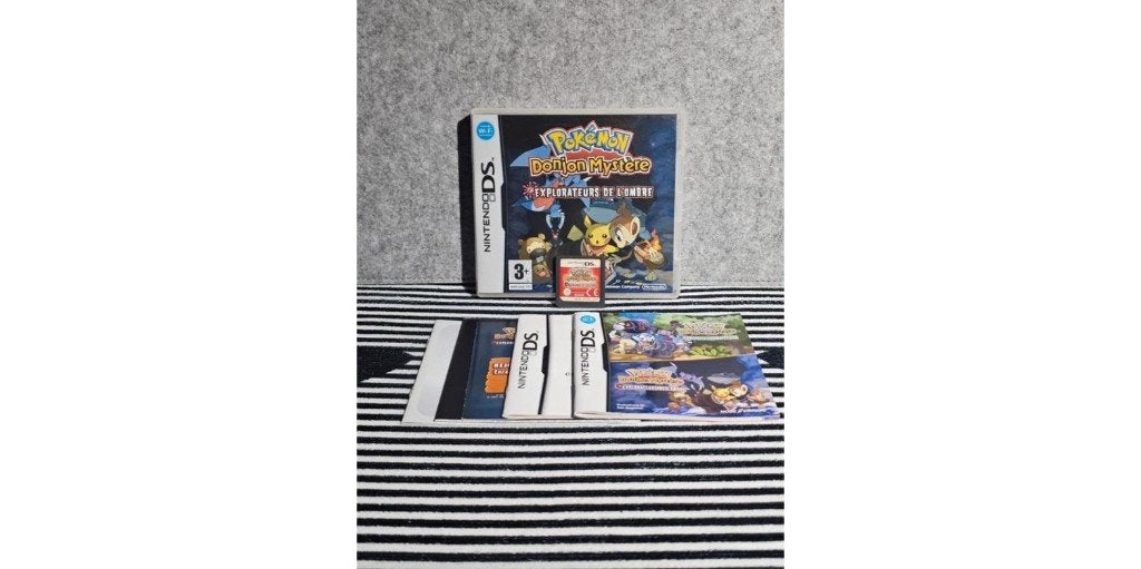 Pokémon Mystery Dungeon: Explorers of Darkness - Franse doos, Gebruikt, 1 speler, Ophalen of Verzenden, Role Playing Game (Rpg)