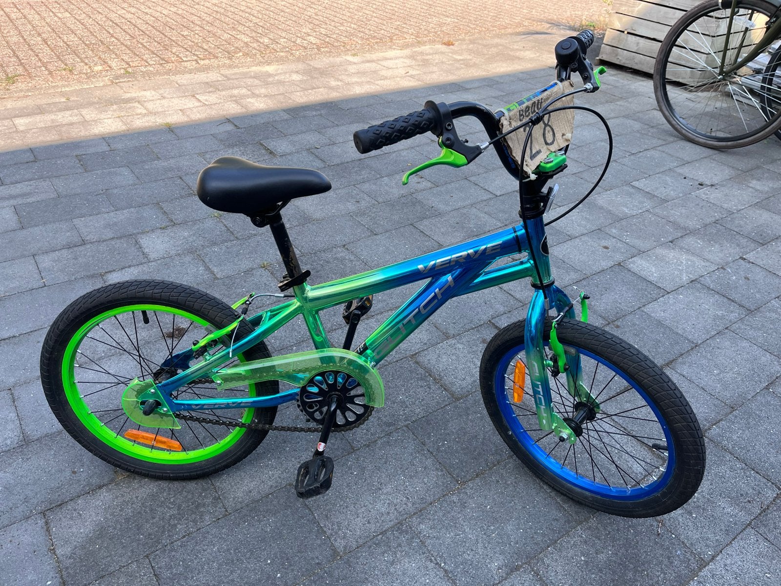 18 inch BMX jongensfiets - Verve, Ophalen, Gebruikt, Velgrem, 18 inch