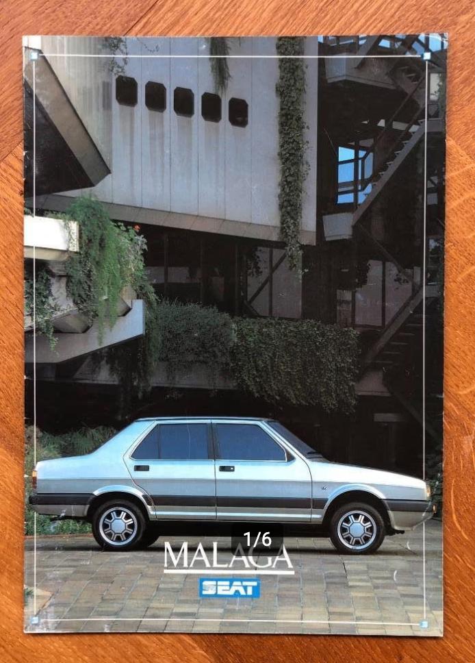 Seat Malaga folder 1986, Seat, Verzenden, Nieuw, Overige merken