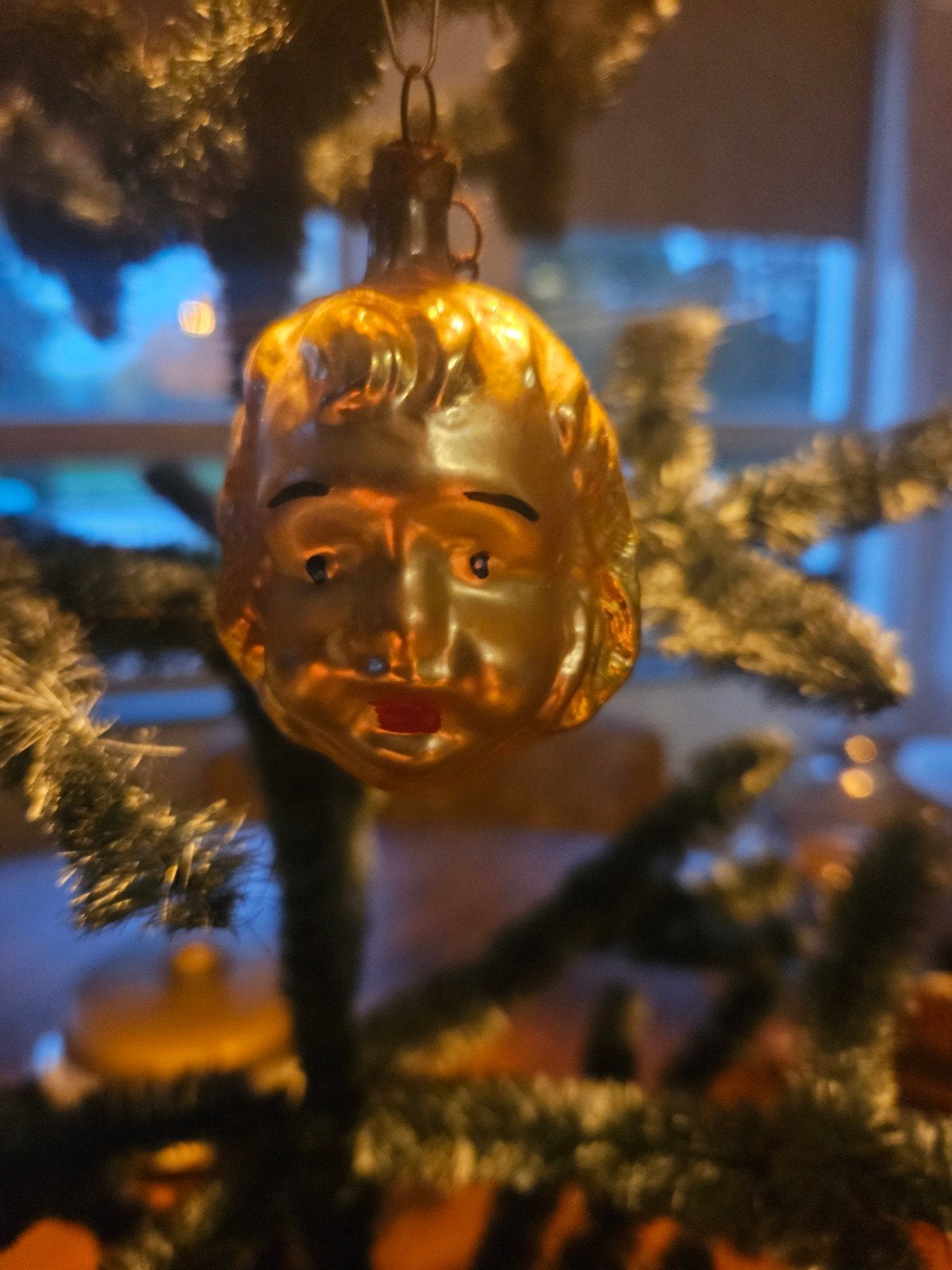 oude kerst bal kerstballen, Ophalen of Verzenden, Gebruikt
