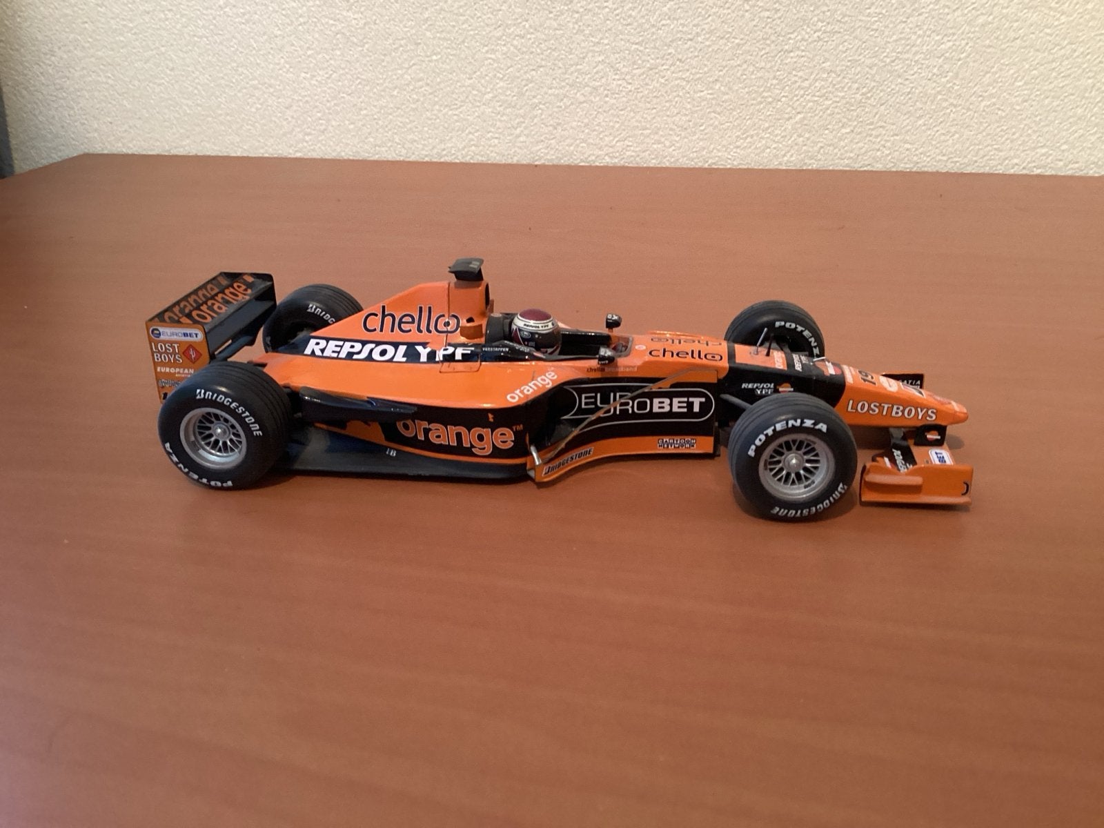 Formule 1 Modelauto - Orange Arrows A23 (Jos Verstappen), Ophalen, Zo goed als nieuw, Auto, Overige merken