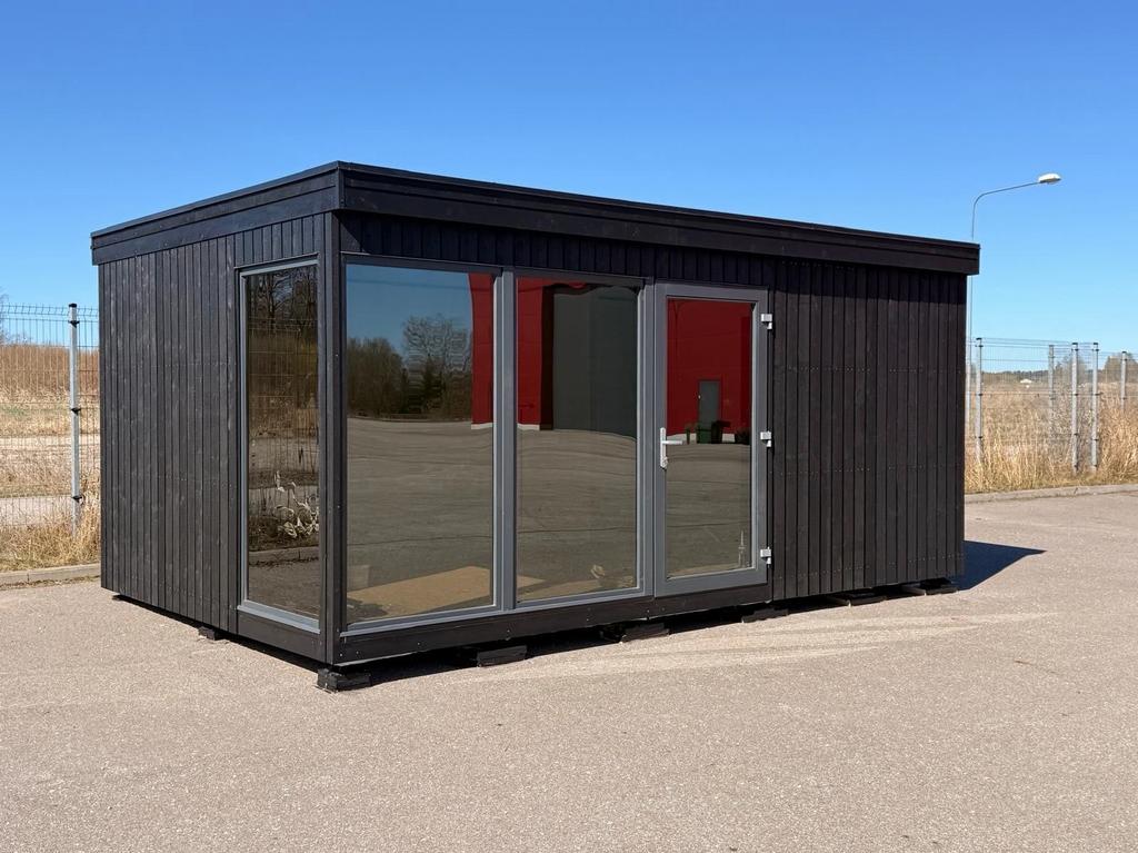 Tuinkamer/Tuinkantoor Modulair - Geïsoleerd 21m2, Tuin en Terras, Tuinhuizen, Nieuw, Overige typen, Hout, 250 tot 500 cm, 200 tot 400 cm