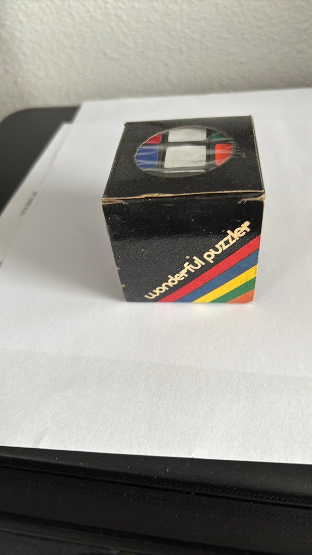 Kubus in originele verpakking rubik’s cube 3 x 3, Hobby en Vrije tijd, Ophalen of Verzenden, 500 t/m 1500 stukjes, Nieuw, Rubik's of 3D-puzzel