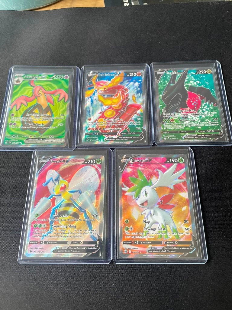 Pokemon kaarten, Ophalen of Verzenden, Nieuw, Meerdere kaarten, Foil