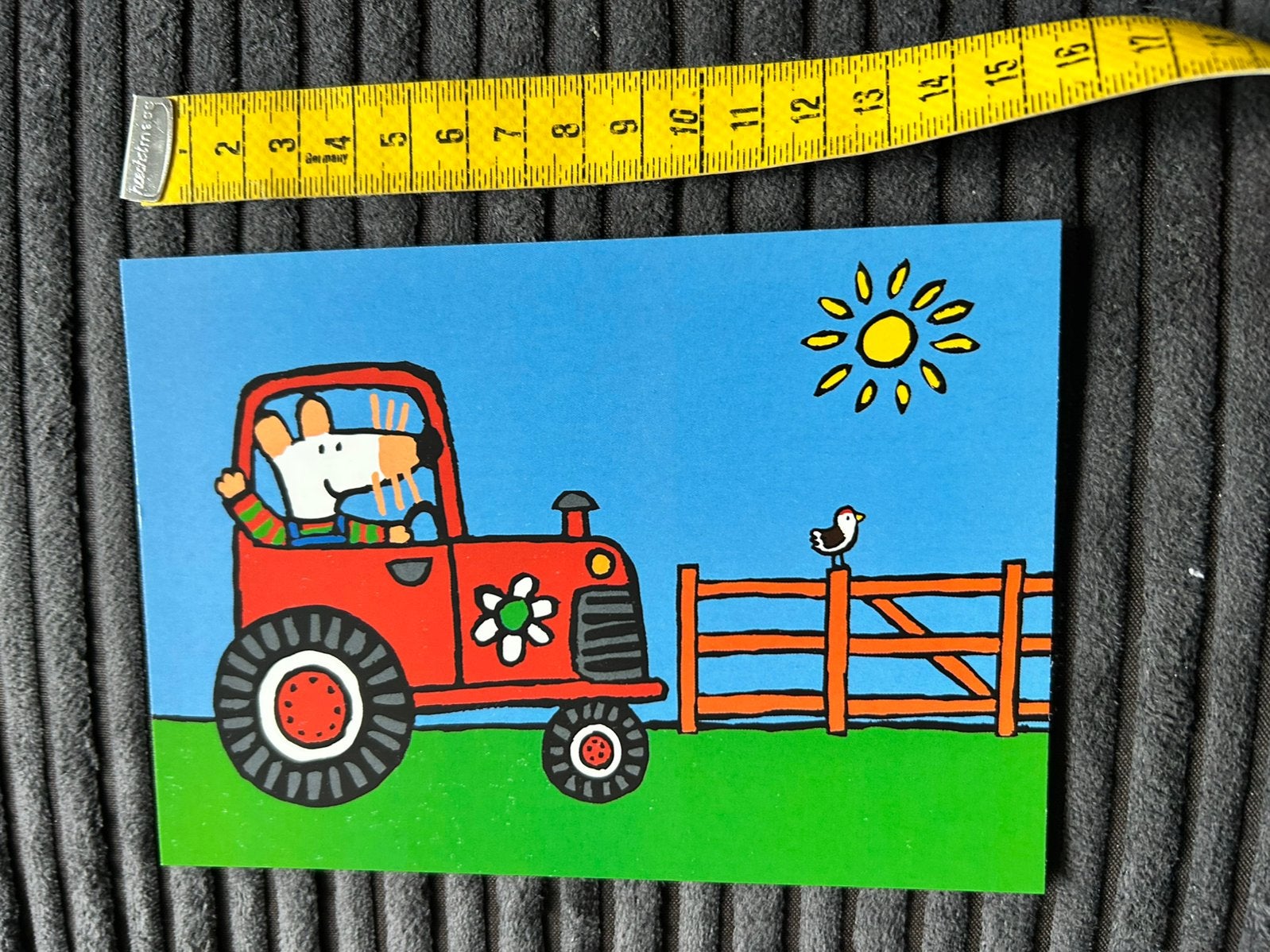 398. Kaart illustr Muis Lucy Cousins, Ophalen of Verzenden, 1980 tot heden, Ongelopen