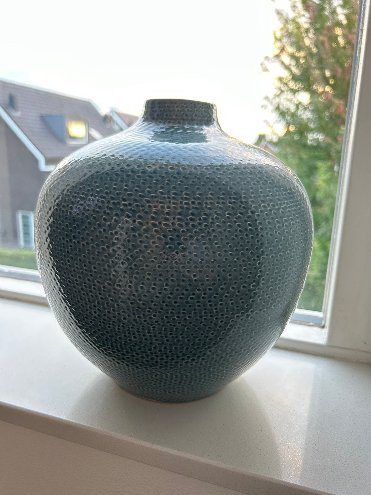 Mooie vaas Mica decorations, Ophalen, Zo goed als nieuw