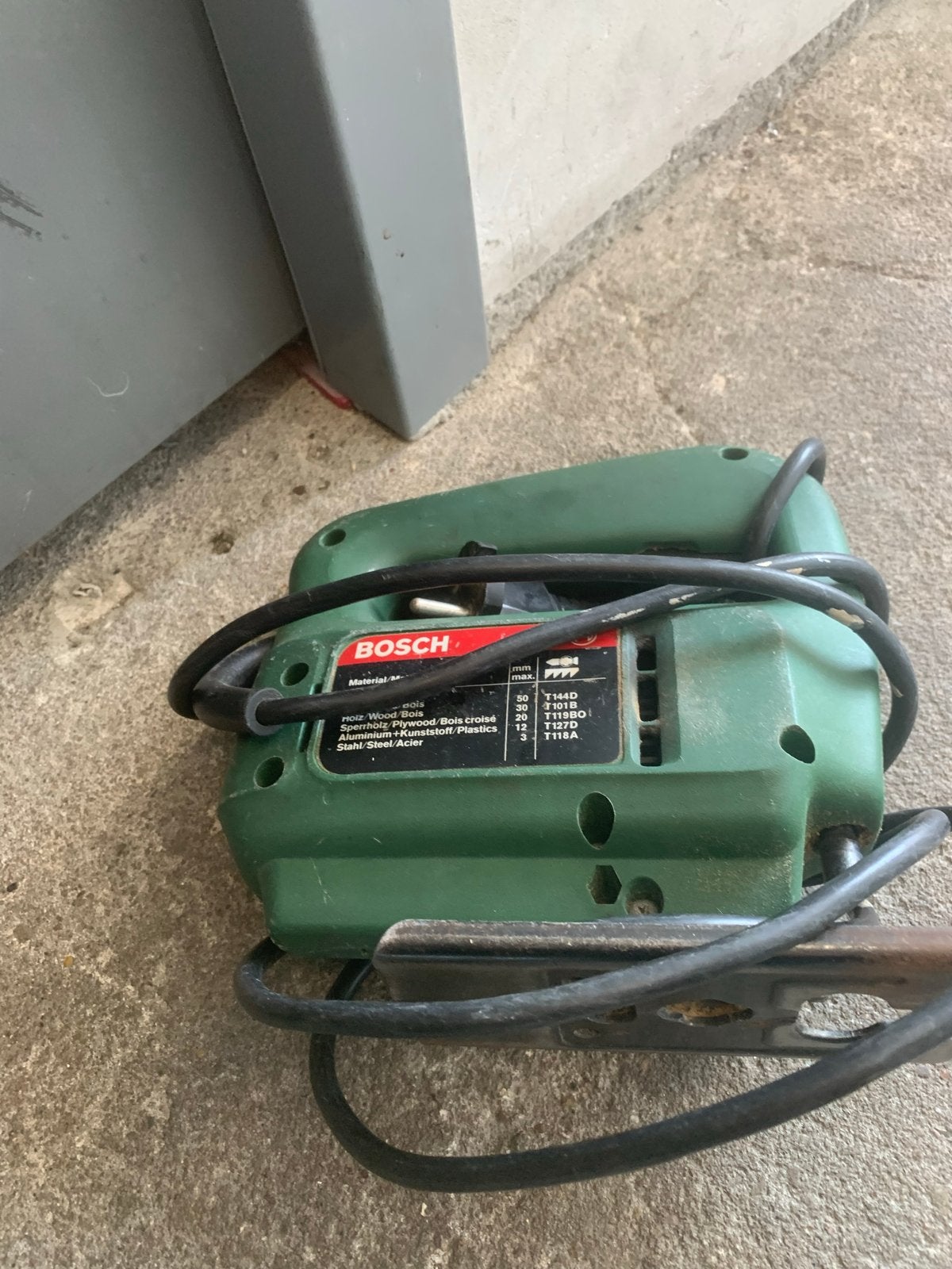 Bosch Decoupeerzaag - Gebruikt, Doe-het-zelf en Verbouw, Gereedschap | Zaagmachines, Ophalen, Gebruikt, Decoupeerzaag, 30 tot 70 mm