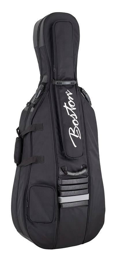 Boston CT-1044 deluxe cello bag 44 black, ., Nieuw, Ophalen of Verzenden, .