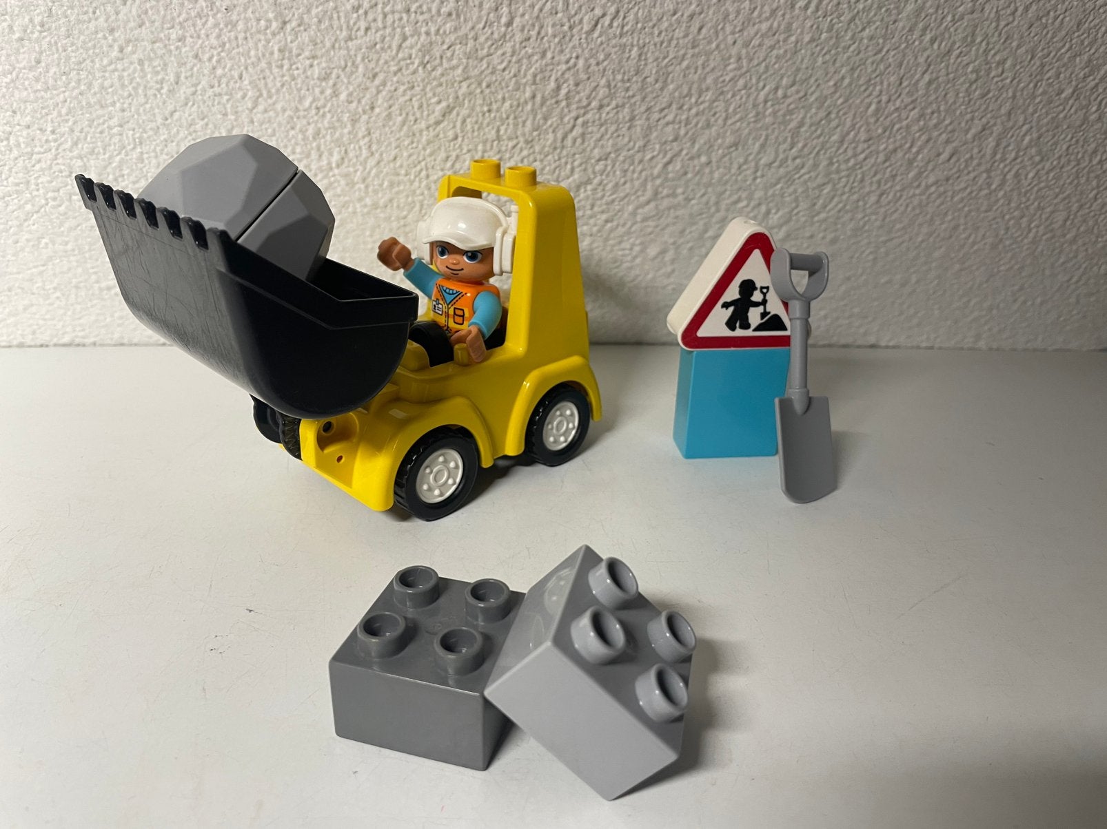 Duplo 10930 Bulldozer, Gebruikt, Ophalen of Verzenden, Compleet, Duplo