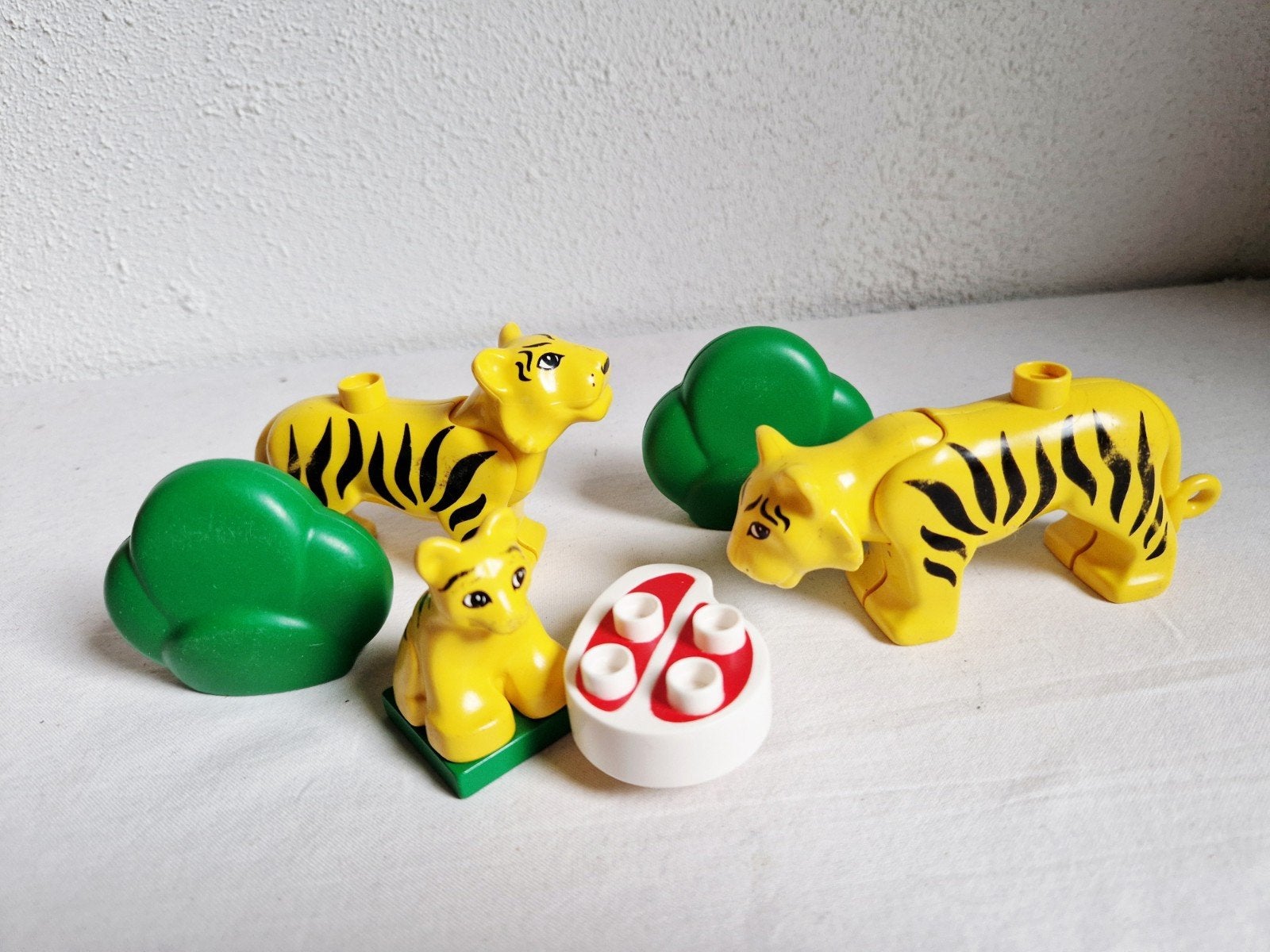 Duplo safari dierentuin dieren gele tijger, Kinderen en Baby's, Speelgoed | Duplo en Lego, Ophalen of Verzenden, Gebruikt, Duplo