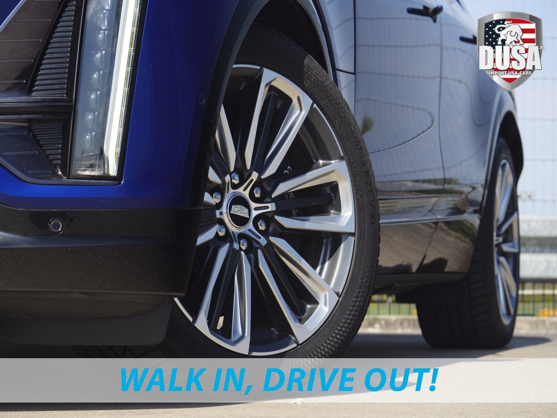 Cadillac Lyriq | Sport 600e | AWD | prijs incl BTW Opulent B, Auto's, Cadillac, Automaat, 526 pk, Blauw, Nieuw