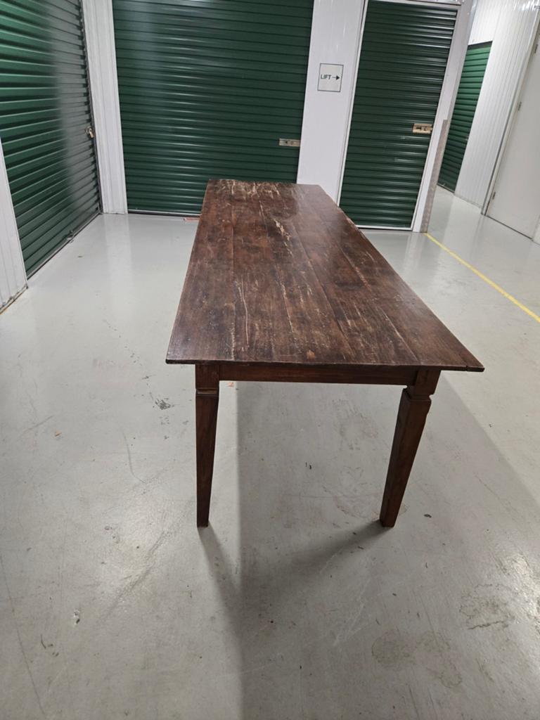 Rustieke boerentafel - Perfect voor een landelijke sfeer, Antiek en Kunst, Antiek | Meubels | Tafels, Ophalen of Verzenden