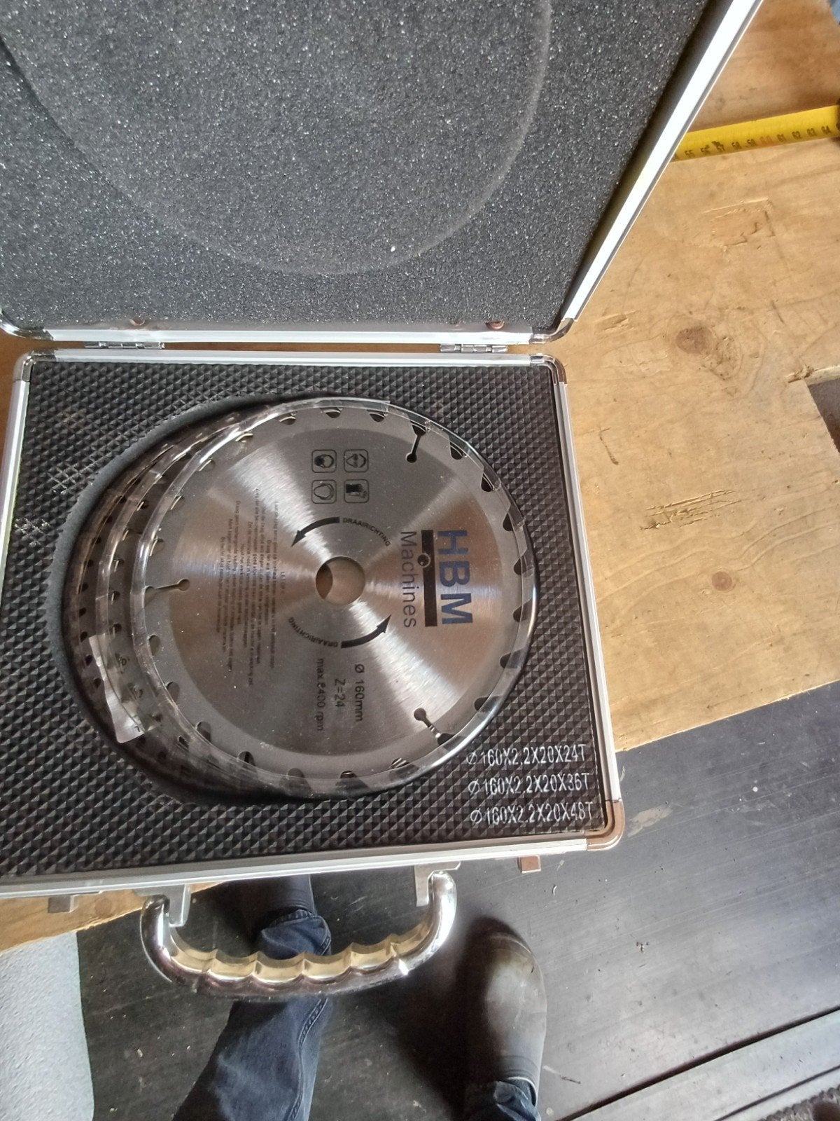 Nieuwe zaagbladen, Ophalen, Cirkelzaag, 70 mm of meer, Nieuw
