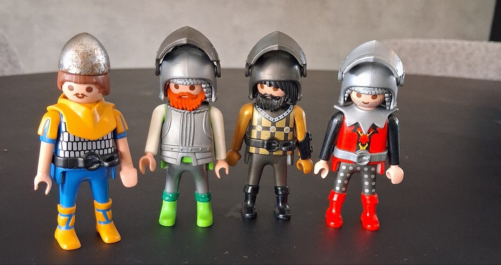 Playmobil ridders - 4 figuren, Kinderen en Baby's, Ophalen of Verzenden