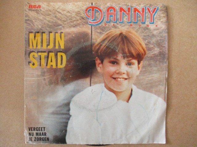 s0394 danny de munk - mijn stad, Ophalen, Gebruikt, 7 inch, Overige genres
