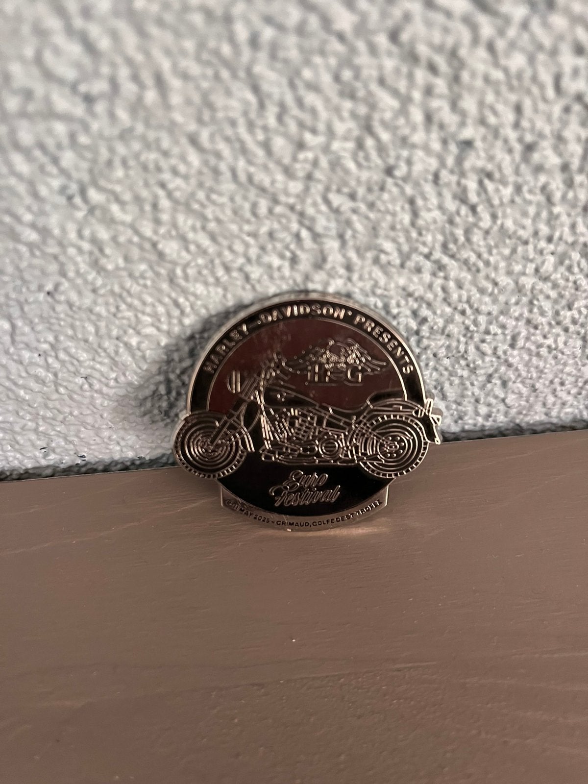 Harley-Davidson HOG pin Euro Festival 2025, Ophalen of Verzenden, Zo goed als nieuw, Merk, Speldje of Pin