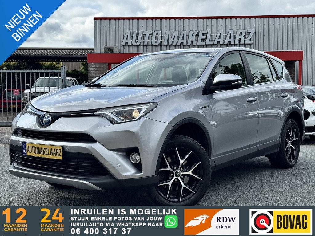 Toyota RAV4 2.5 Hybrid CAM ACC 100% DEALER ONDERHOUD, Auto's, 12 maanden, Stof, Gebruikt, Euro 6
