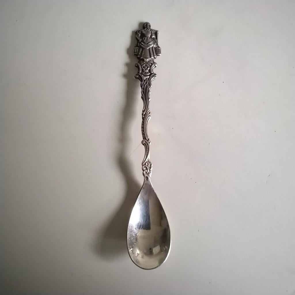 Gero gz verzilverd( 90) lepeltje  melkmeisje, Eén persoon, Cadeaubon