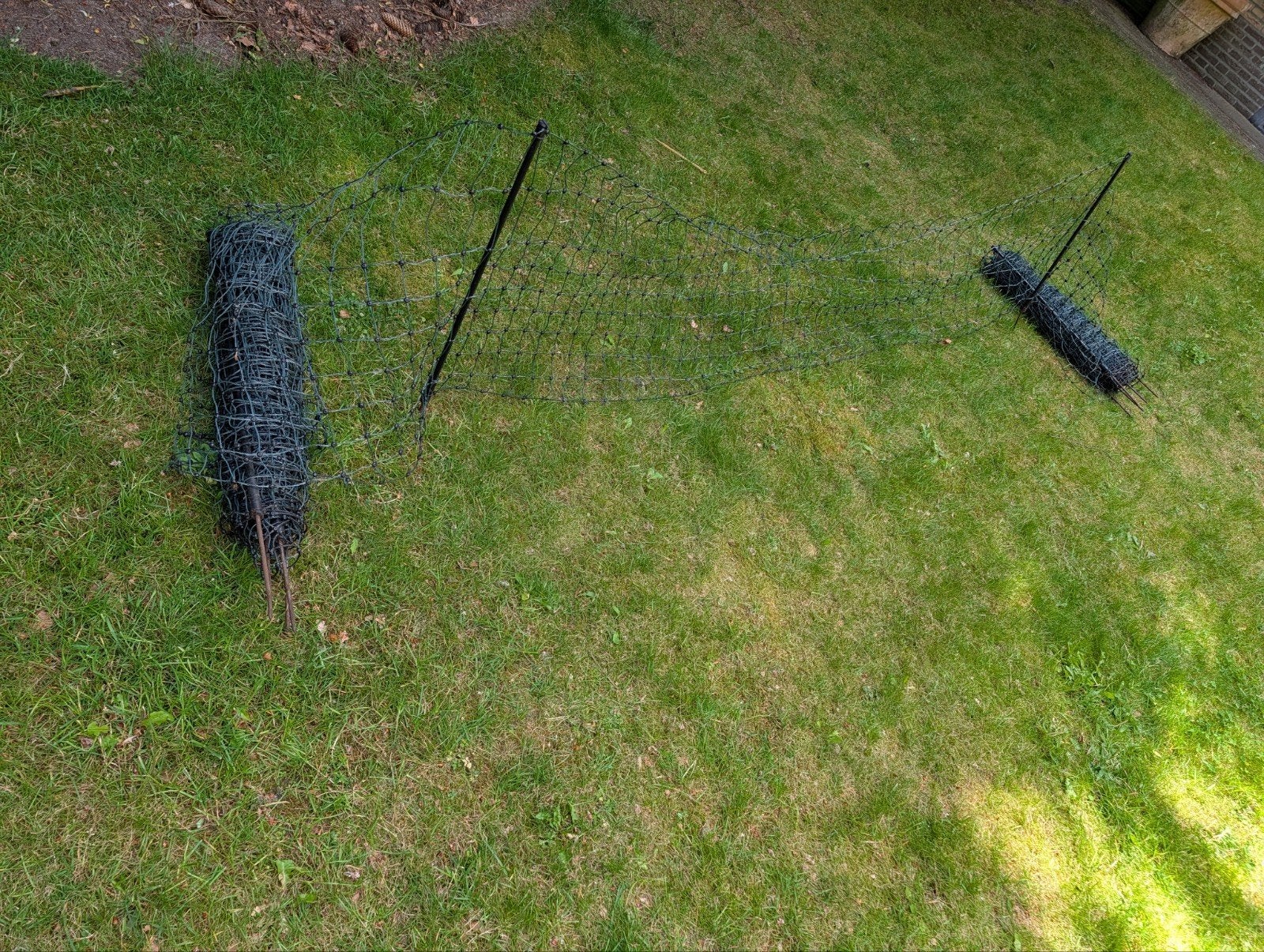 VOSS.farming farmNET+ kleindiernet, konijnennet, 65cm, 25mtr, Ophalen, Gebruikt, IJzer, Gaashekwerk