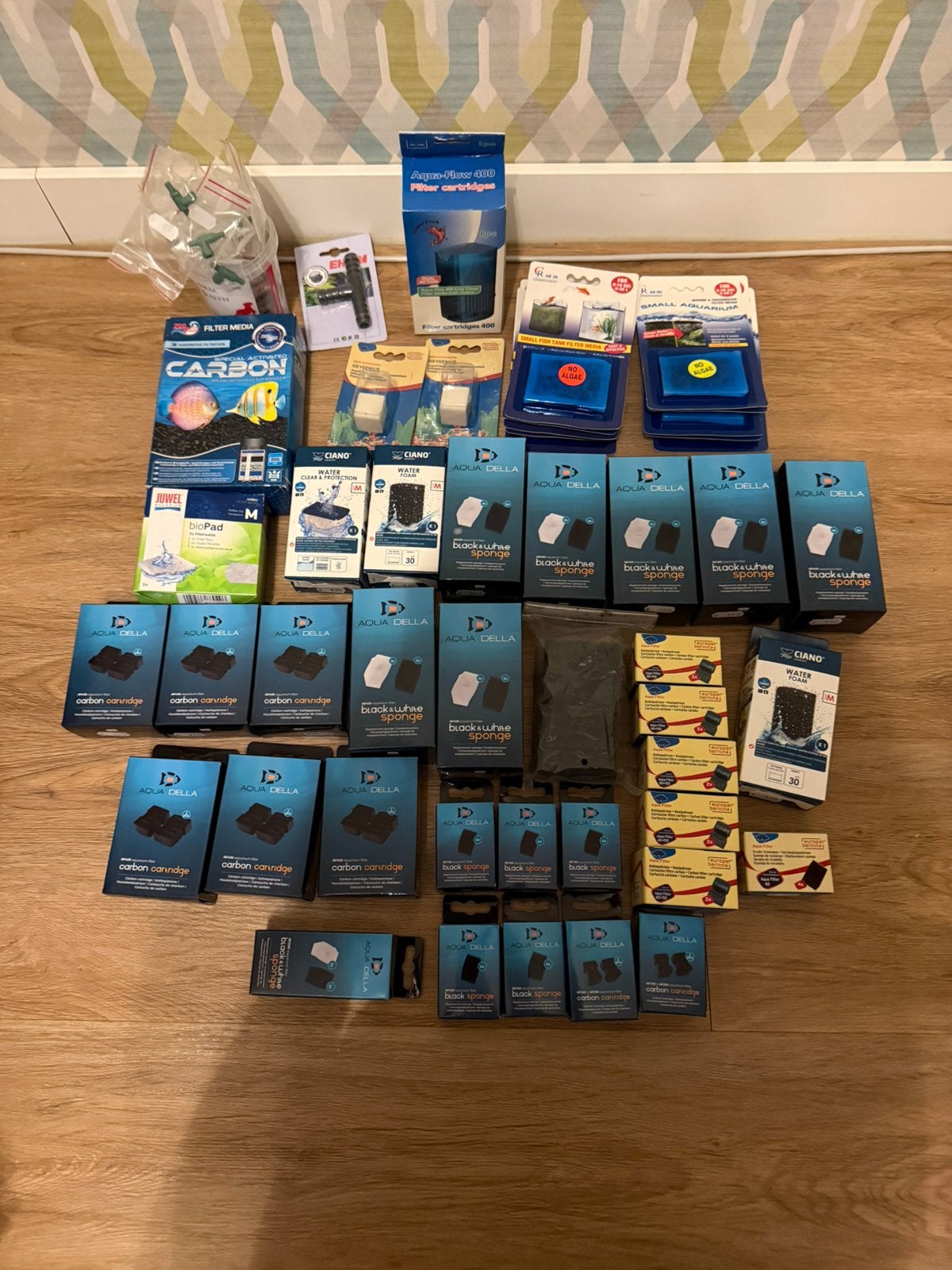 Grote partij aquarium filter materiaal, Dieren en Toebehoren, Ophalen of Verzenden, Nieuw