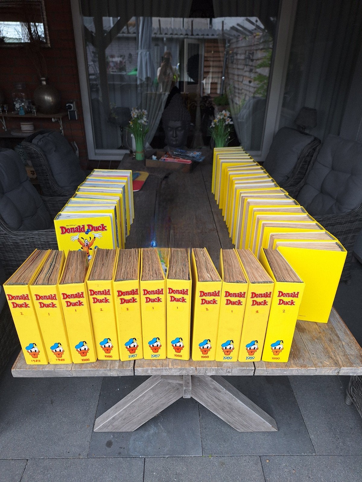 Verzameling Donald Ducks 1985 t/m 2000 en 2019 t/m 2023, Boeken, Stripboeken, Meerdere stripboeken, Ophalen, Gelezen