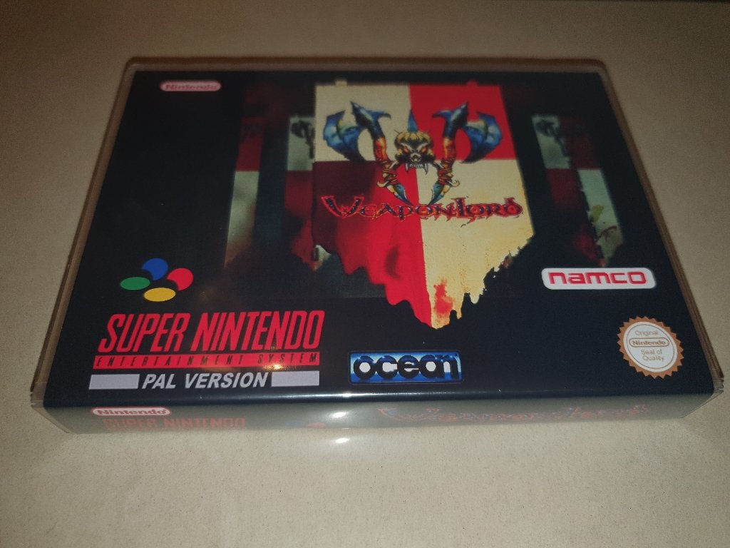 Weaponlord SNES Game Case, Avontuur en Actie, Verzenden, 1 speler, Zo goed als nieuw