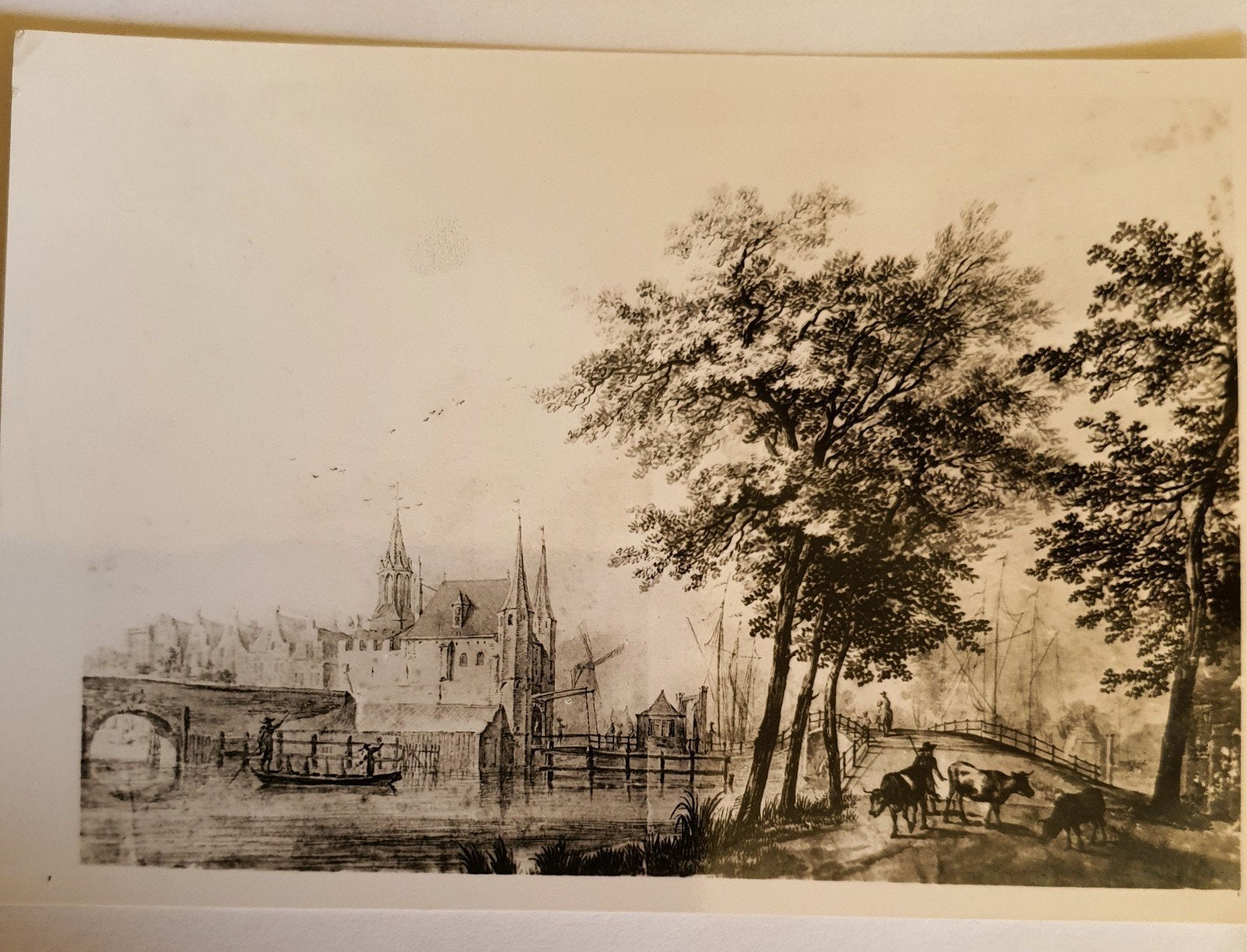 Gouda bolwerk, Ophalen of Verzenden, Voor 1940, Overige onderwerpen