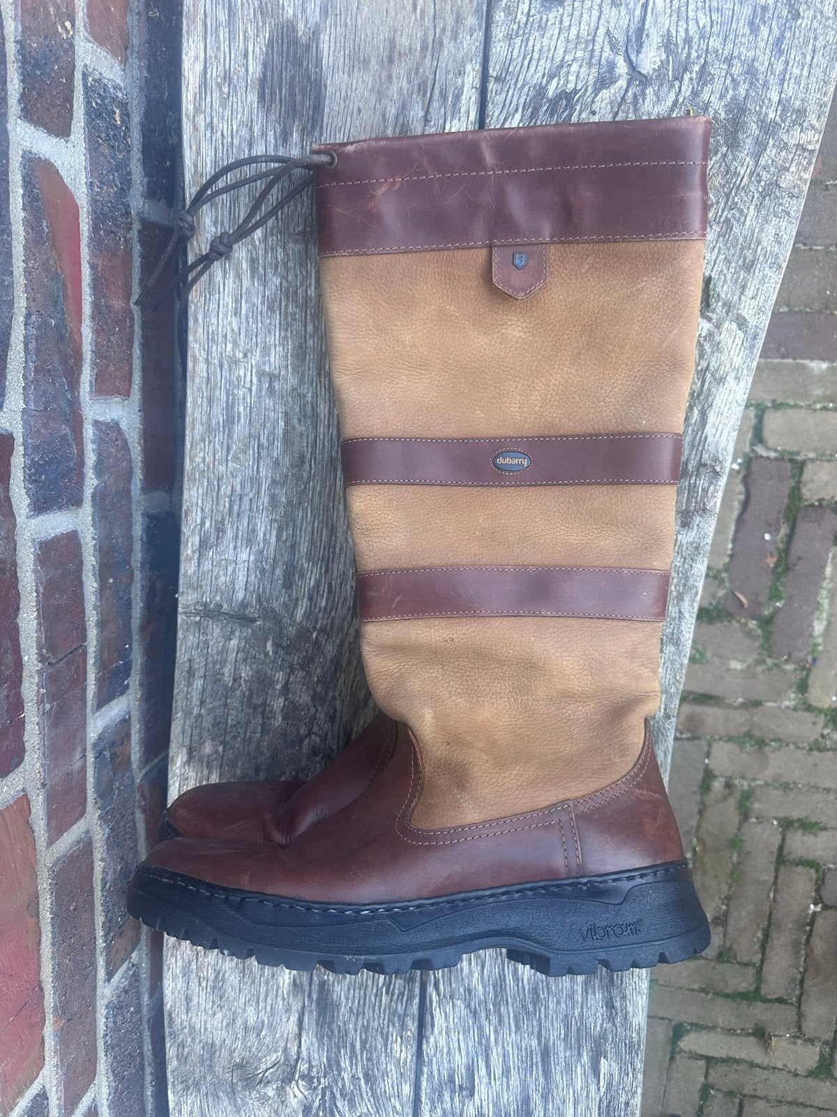 Dubarry Galway laarzen maat 44, Bruin, Overige typen, Ophalen of Verzenden, Zo goed als nieuw