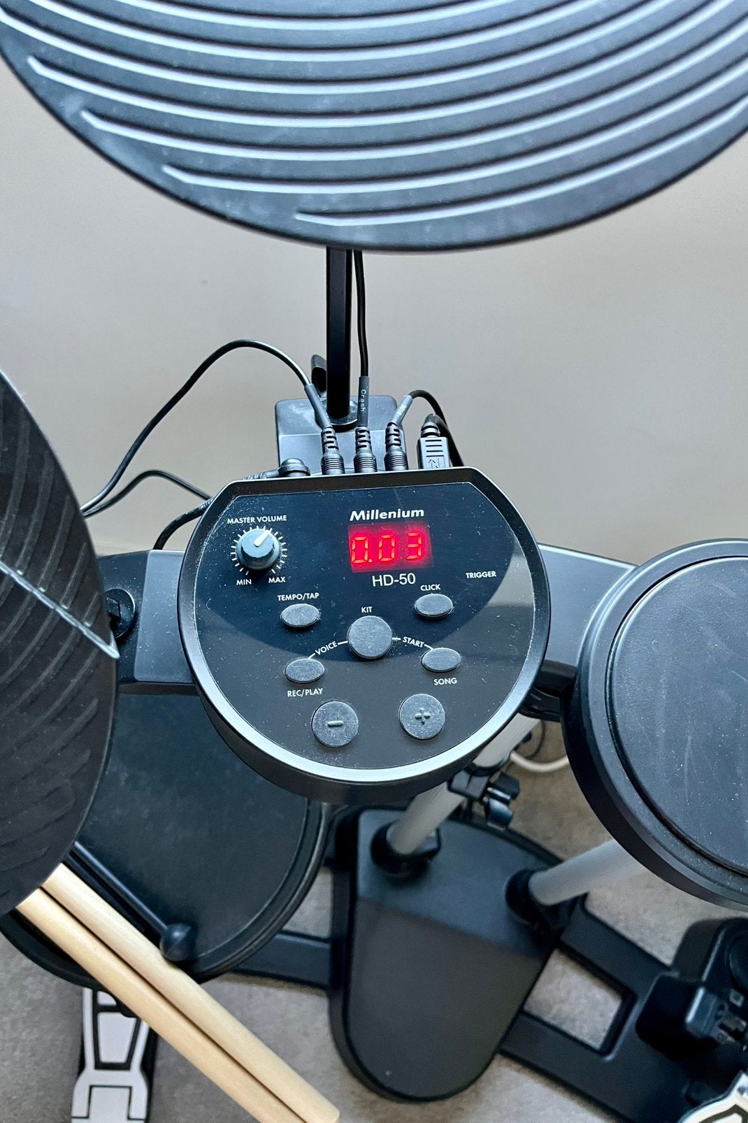 Foto 6 van Millenium HD-50 compact E-drum set