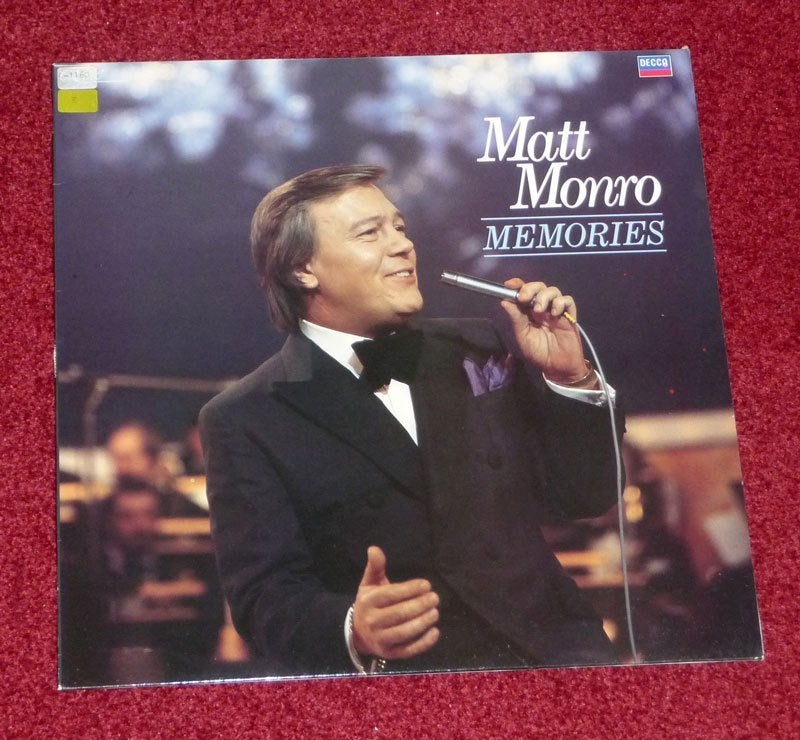Matt Monro - Memories LP, Zo goed als nieuw, 12 inch, Overige genres, LP