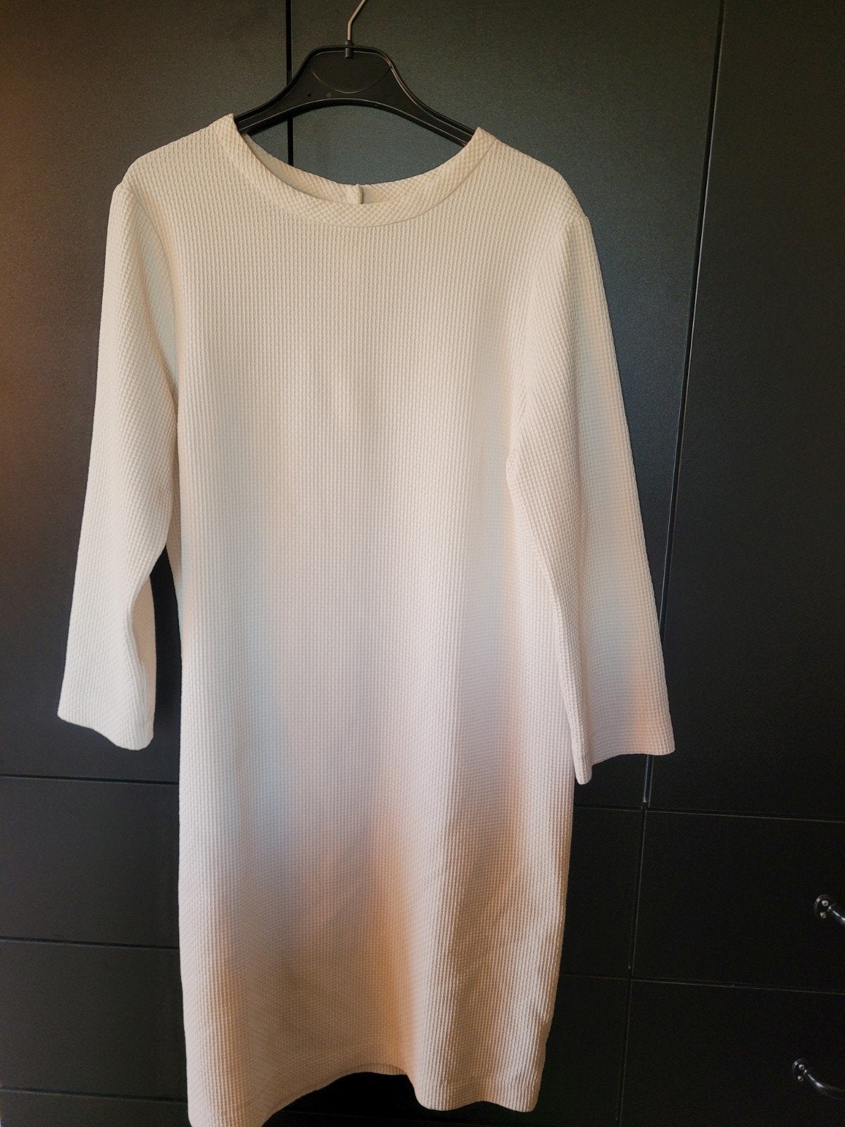 mooie jurk creme vanilia jurk l 40 42, Overige kleuren, Verzenden, Vanilia, Maat 42/44 (L)