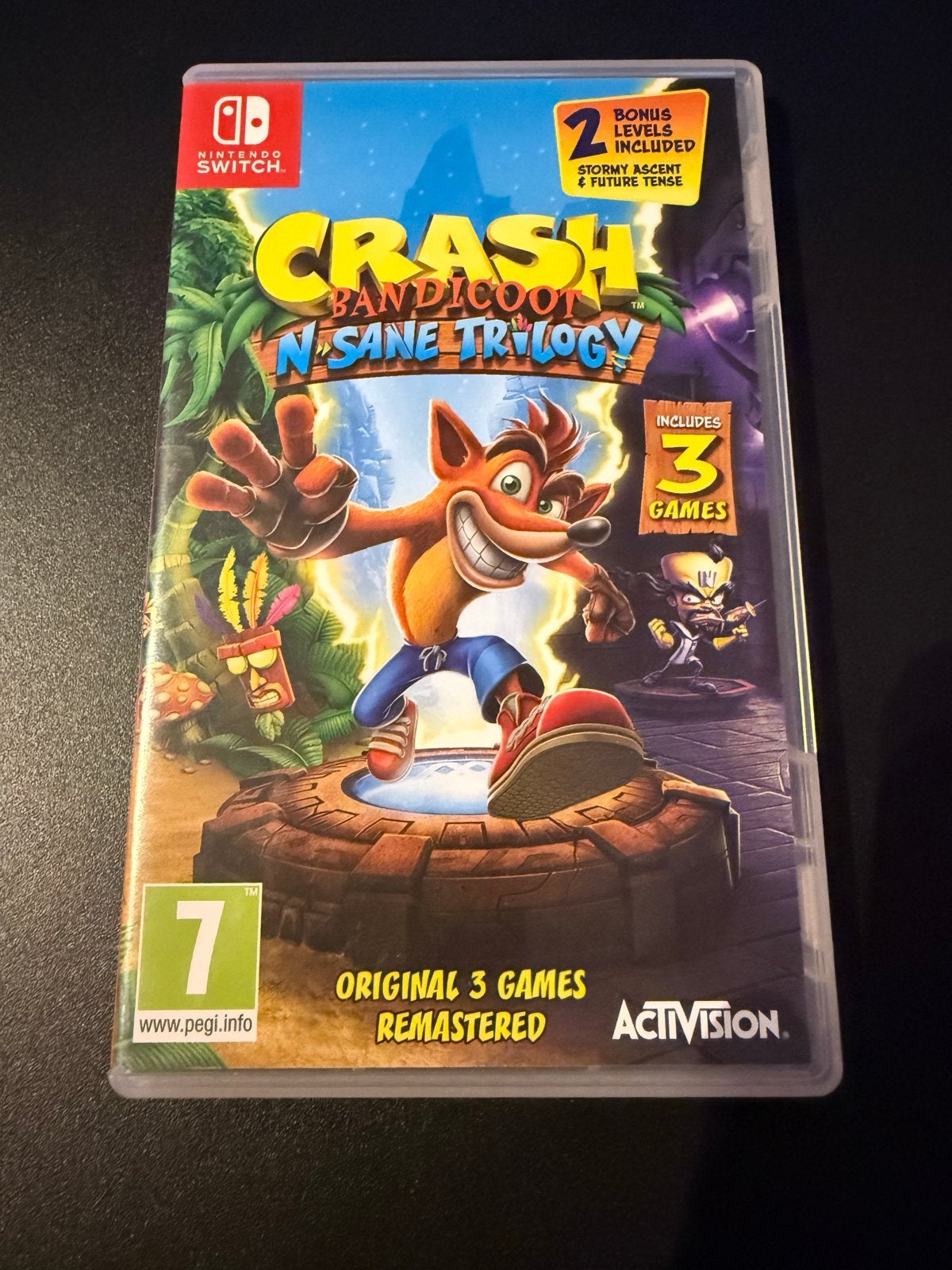 Crash Bandicoot N. Sane Trilogy - Nintendo Switch, Spelcomputers en Games, Games | Nintendo Switch, 1 speler, Ophalen of Verzenden