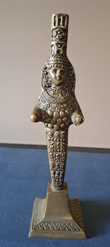 Artemis.Een godin uit de Griekse mythologie, Ophalen of Verzenden, Metaal, Beeld, Religie