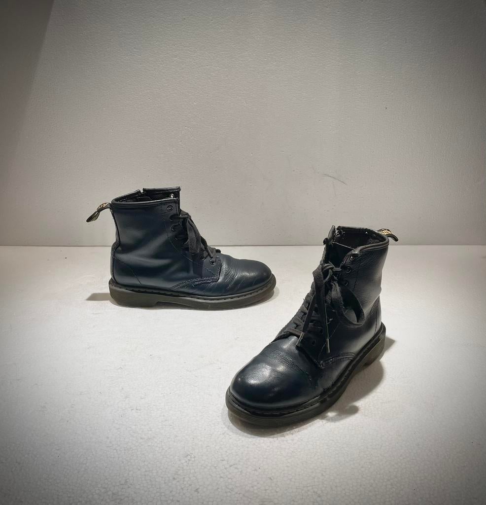 Dr. Martens hoge schoenen met veters en rits blauw 34 / US 3, Kinderen en Baby's, Kinderkleding | Schoenen en Sokken, Jongen of Meisje