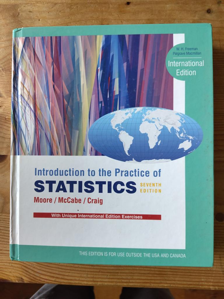 Introduction to the Practice of Statistics 7e, Boeken, Studieboeken en Cursussen, Moore / McCabe / Craig, Zo goed als nieuw, Beta