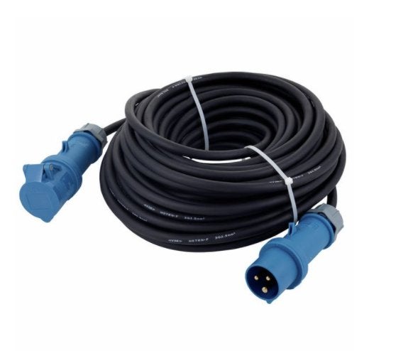 Mennekes CEE 16A 20 meter verlengkabel 230V AC, Verzenden, Nieuw